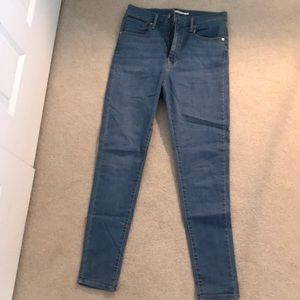 Mile High Super Skinny Jeans - Light/Medium Blue